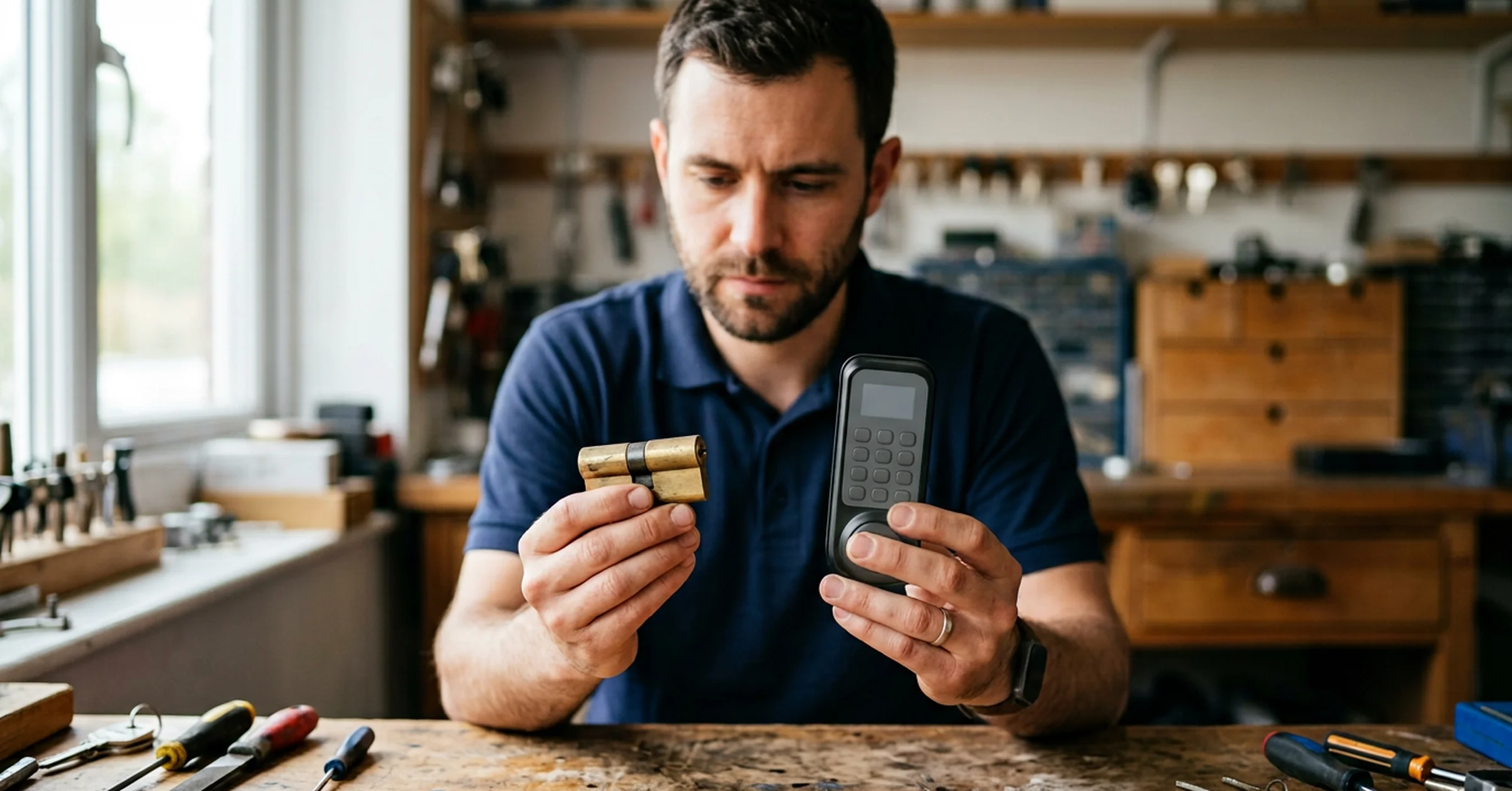 smart locks vs traditional locks